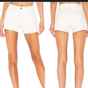 GRLFRND Denim Off White Helena Shorts Size 26